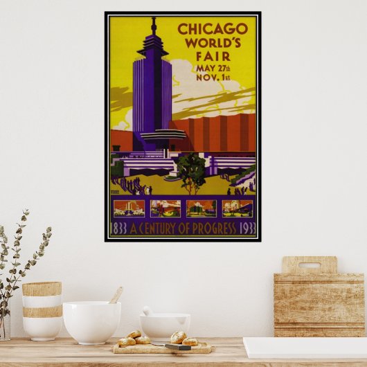 Chicago, Verenigde Staten - Poster (Keuken)