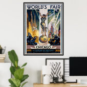 Chicago, Verenigde Staten - Poster (Thuiskantoor)