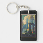Chicago Vintage Reise Sleutelhanger (Voorkant)
