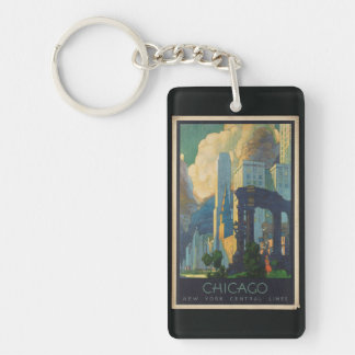 Chicago Vintage Reise Sleutelhanger