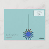 Chicago Vintage Travel Briefkaart (Achterkant)