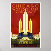 Chicago - Vintage Travel Posters (Voorkant)
