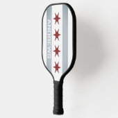 Chicago vlag aangepaste pickleball paddle racket c (Links)