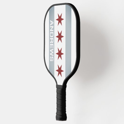 Chicago vlag aangepaste pickleball paddle racket c (Links)
