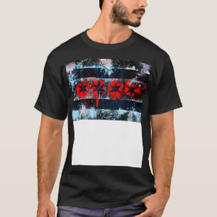 Chicago Vlag Graffiti Spuitverf T-shirt