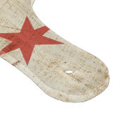 Chicago vlag op oude houten korrel snijplank (Hoek)