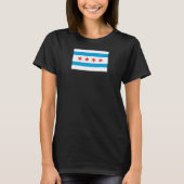 Chicago vlag t-shirt (Voorkant)