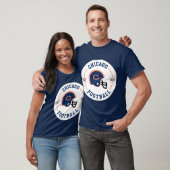 Chicago Voetbal Badge T-shirt (Unisex)