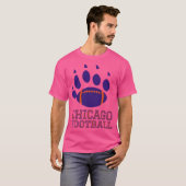 Chicago Voetbal (Blauw) Actief T-shirt (Voorkant volledig)
