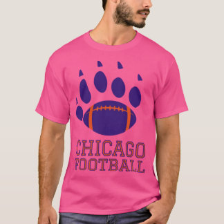 Chicago Voetbal (Blauw) Actief T-shirt