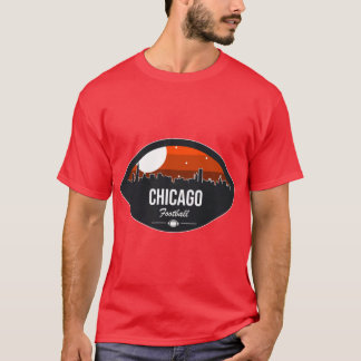 Chicago Voetbal Skyline Badge T-shirt