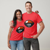 Chicago Voetbal Skyline Badge T-shirt (Unisex)