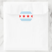 Chicago, VS Ronde Sticker (Tas)