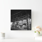 Chicago Wabash Avenue May 1961 Central Camera Cars Vierkante Klok (Huis)