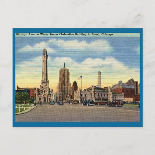 Chicago Water Tower  Briefkaart (Voorkant)