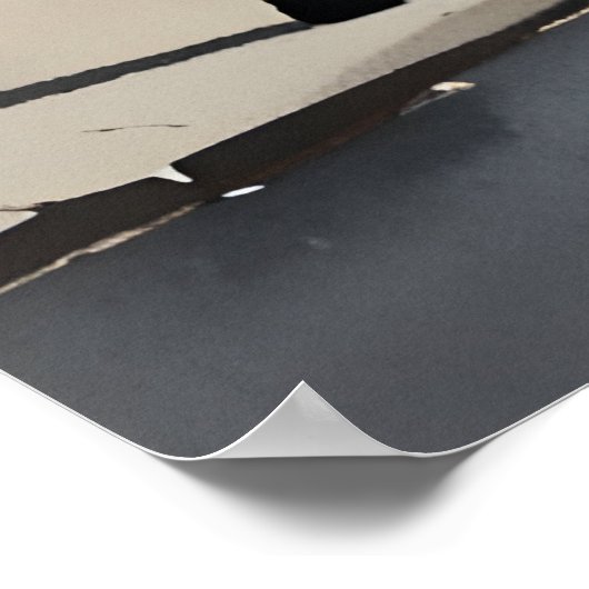 Chicago waterverf kunst poster (Hoek)