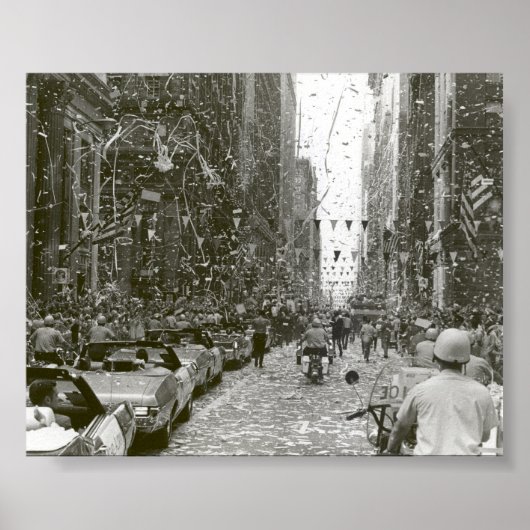 Chicago welcomes the three Apollo 11 astronauts Poster (Voorkant)