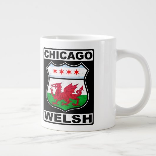 Chicago Welsh American Grote Koffiekop (Rechts)