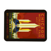 Chicago-Weltausstellung 1933 Magneet (Horizontaal)