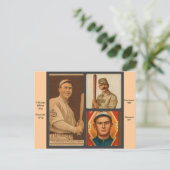  Chicago White Sox Baseball Cards Briefkaart (Staand voorkant)