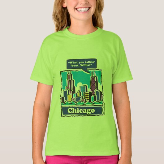 Chicago Willis/Sears Tower T-shirt (Voorkant)