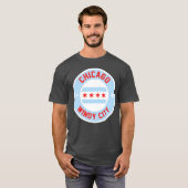 Chicago Winderige Stad T-shirt (Voorkant volledig)