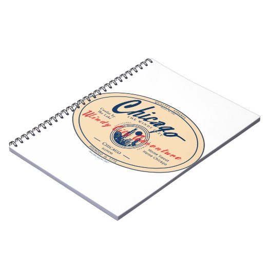 Chicago Windy City Adventure Notitieboek (Linkerzijde)