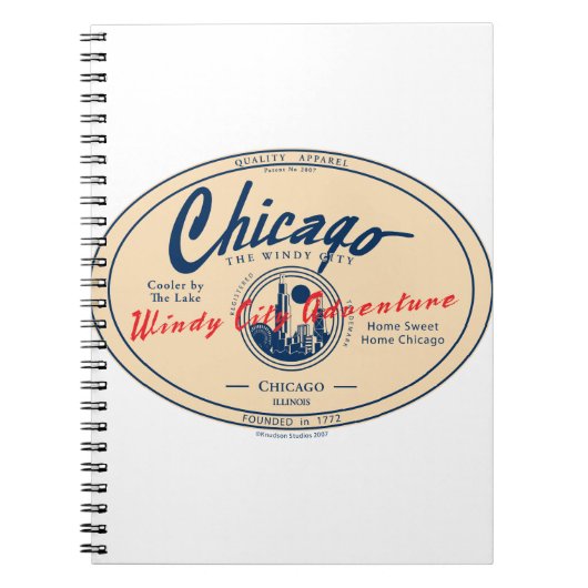 Chicago Windy City Adventure Notitieboek (Voorkant)