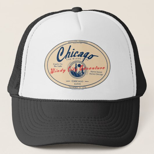Chicago Windy City Adventure Trucker Pet (Voorkant)