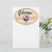 Chicago Windy City Briefpapier (Staand voorkant)