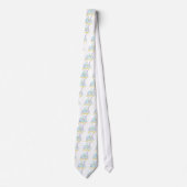 Chicago Windy City Skyline Stropdas (Voorkant)