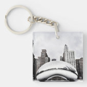 Chicago Winter Bean Sleutelhanger (Voorkant)