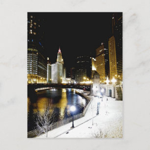 Chicago Winter Briefkaart