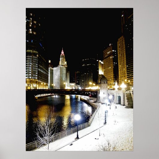 Chicago Winter Poster (Voorkant)