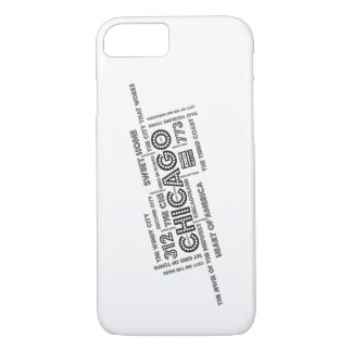 Chicago Word Cloud Case-Mate iPhone Case