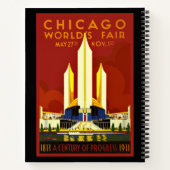 Chicago World's Fair, 1933 Notitieboek (Achterkant)