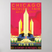 Chicago World's Fair, 1933 Poster (Voorkant)