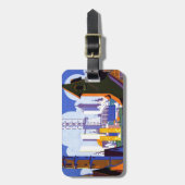 Chicago World's Fair 1934 Bagagelabel (Voorkant verticaal)