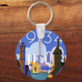  Chicago World's Fair 1934 Sleutelhanger (Voorkant)