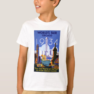  Chicago World's Fair 1934 T-shirt
