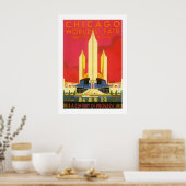 Chicago Worlds Fair Poster (Keuken)
