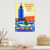 Chicago Worlds Fair Poster (Keuken)