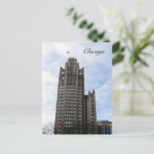 chicago wrigley briefkaart (Staand voorkant)