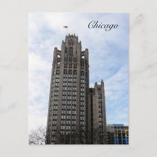 chicago wrigley briefkaart (Voorkant)