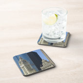 Chicago, Wrigley Building with Trump Hotel & Drankjes Onderzetter (Rechterzijde)