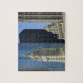 Chicago, Wrigley Building with Trump Hotel & Legpuzzel (Verticaal)