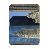 Chicago, Wrigley Building with Trump Hotel & Magneet (Verticaal)