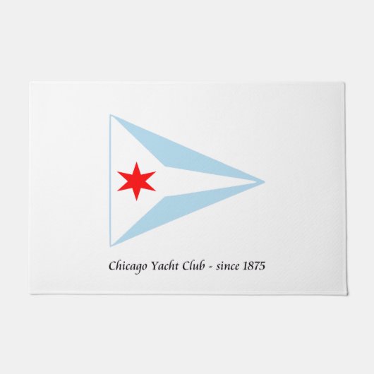 Chicago Yacht Club, sinds 1875 Deurmat (Voorkant)