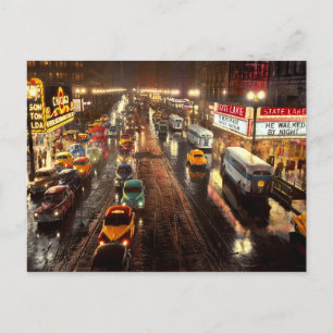 Chicago - Ze liepen 's nachts 1949 Briefkaart