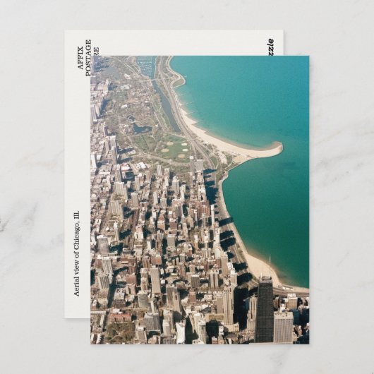 Chicago, ziek. Uitzicht-Briefkaart Briefkaart (Voorkant / Achterkant)